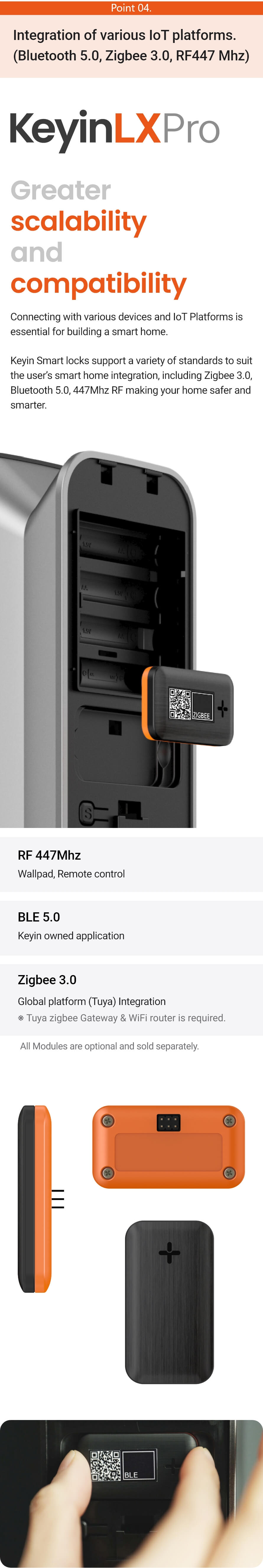 Keyin LX facial recognition expansion